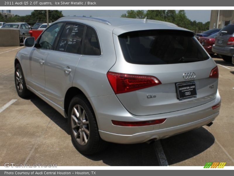 Ice Silver Metallic / Black 2011 Audi Q5 2.0T quattro