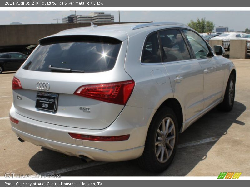 Ice Silver Metallic / Black 2011 Audi Q5 2.0T quattro