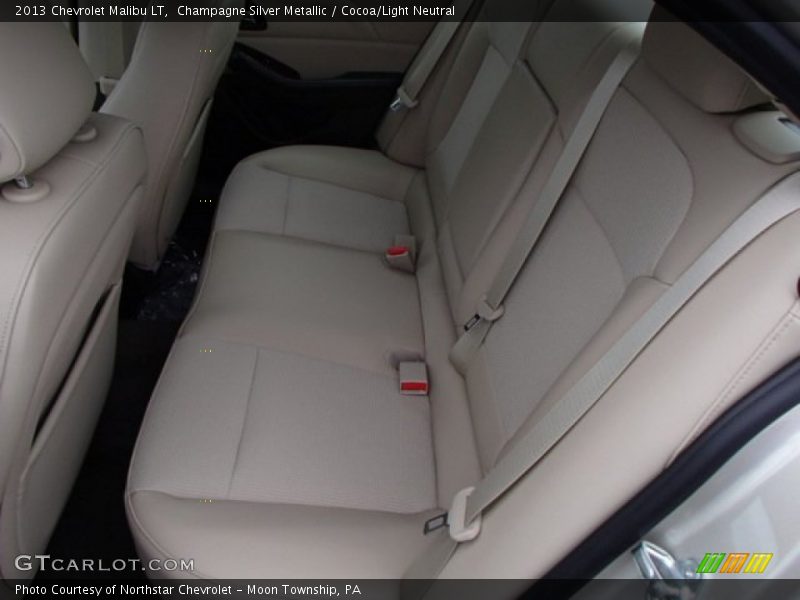 Champagne Silver Metallic / Cocoa/Light Neutral 2013 Chevrolet Malibu LT