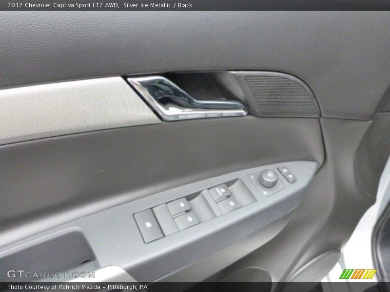 Silver Ice Metallic / Black 2012 Chevrolet Captiva Sport LTZ AWD
