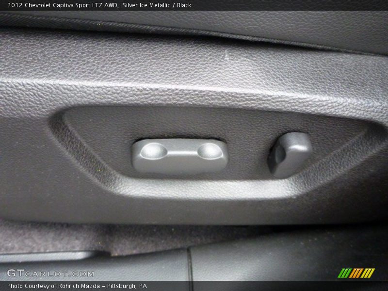 Silver Ice Metallic / Black 2012 Chevrolet Captiva Sport LTZ AWD