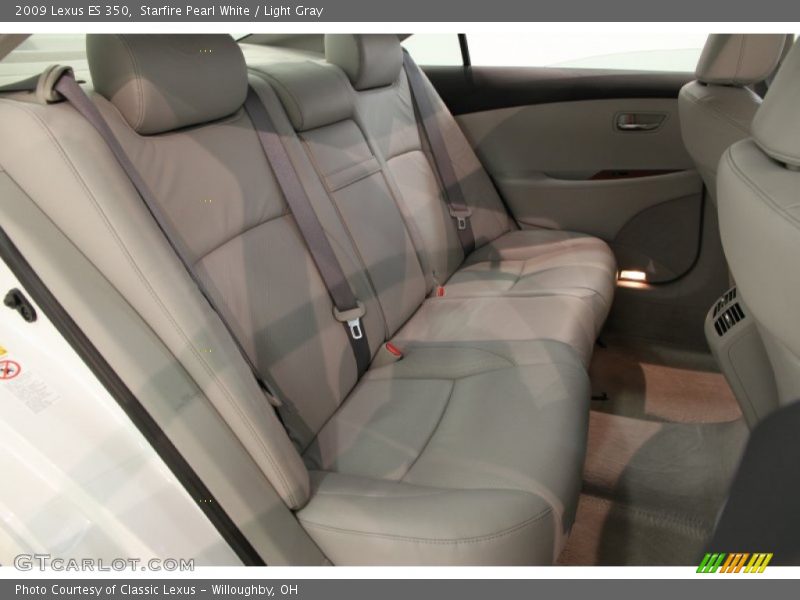 Starfire Pearl White / Light Gray 2009 Lexus ES 350