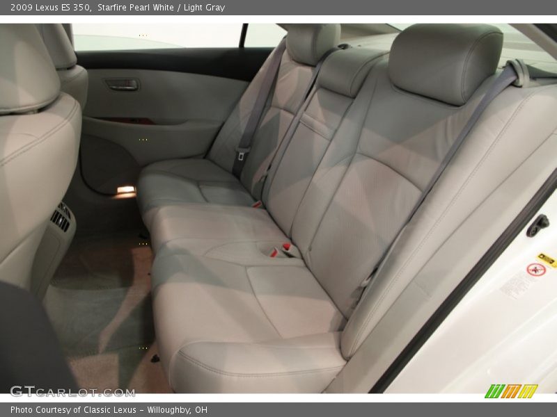 Starfire Pearl White / Light Gray 2009 Lexus ES 350
