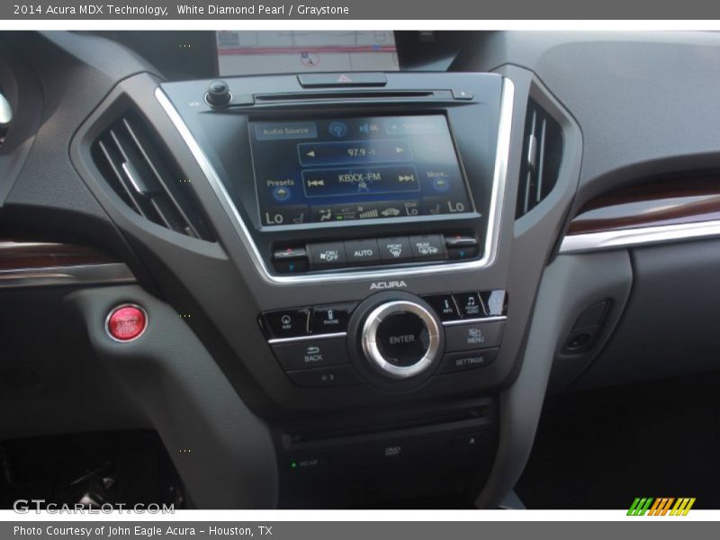 White Diamond Pearl / Graystone 2014 Acura MDX Technology