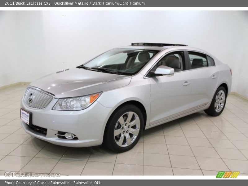 Quicksilver Metallic / Dark Titanium/Light Titanium 2011 Buick LaCrosse CXS