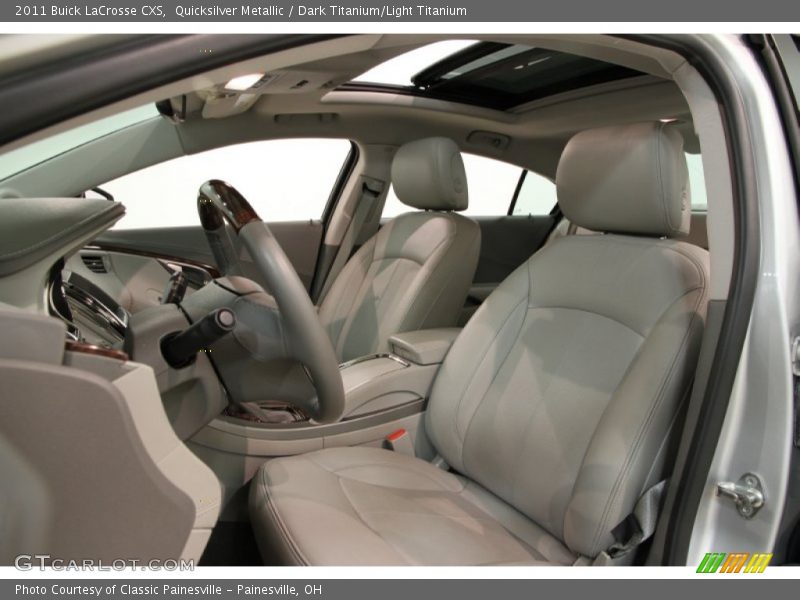 Quicksilver Metallic / Dark Titanium/Light Titanium 2011 Buick LaCrosse CXS