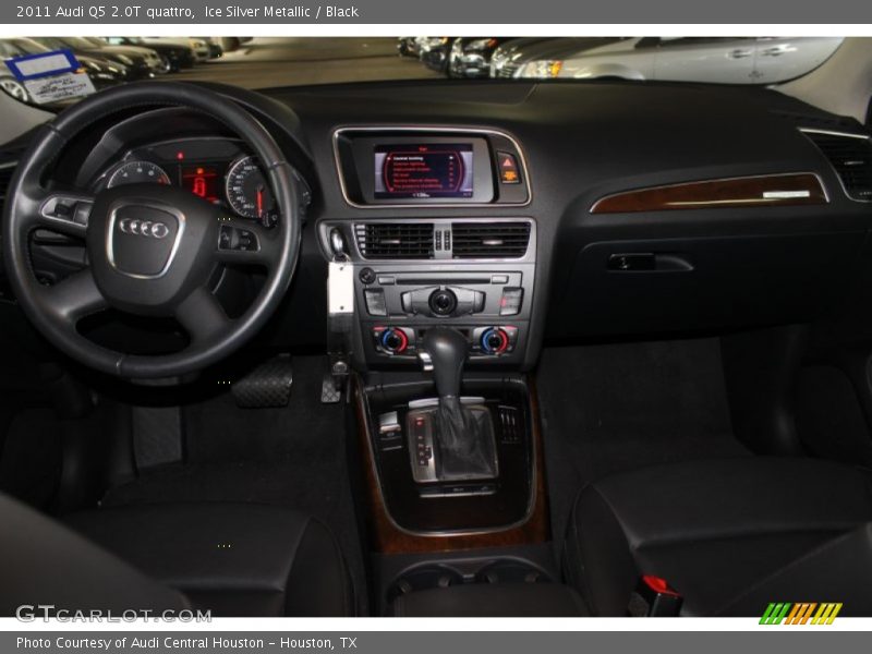 Ice Silver Metallic / Black 2011 Audi Q5 2.0T quattro