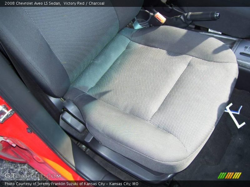 Victory Red / Charcoal 2008 Chevrolet Aveo LS Sedan
