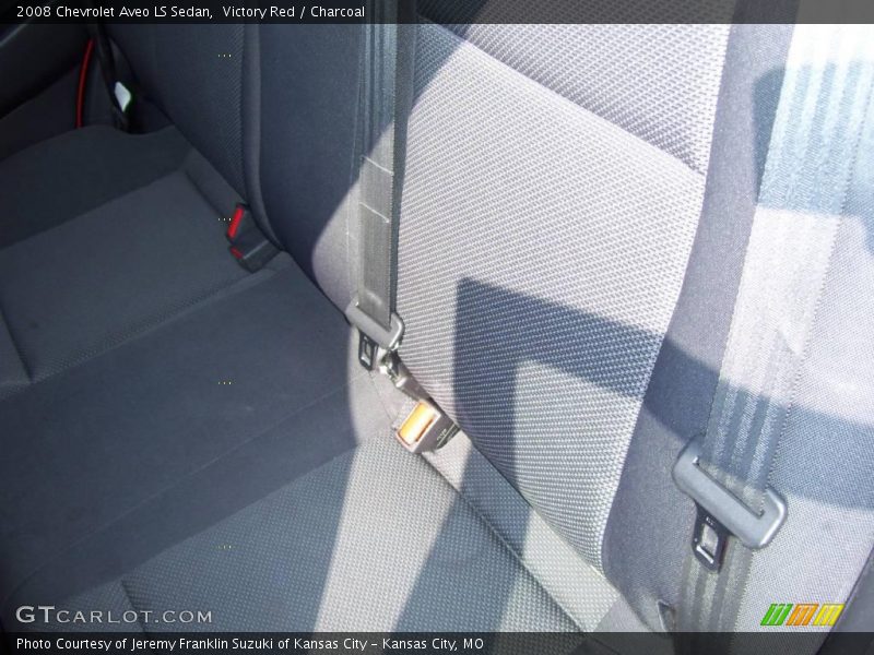 Victory Red / Charcoal 2008 Chevrolet Aveo LS Sedan