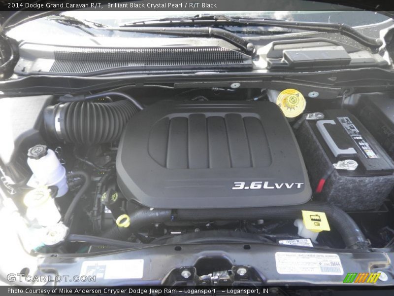  2014 Grand Caravan R/T Engine - 3.6 Liter DOHC 24-Valve VVT V6