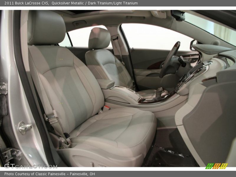 Quicksilver Metallic / Dark Titanium/Light Titanium 2011 Buick LaCrosse CXS