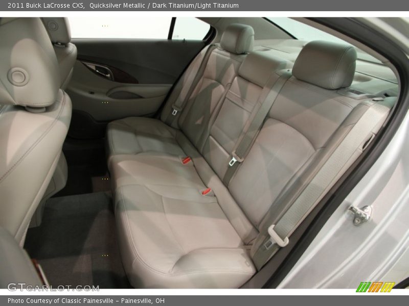 Quicksilver Metallic / Dark Titanium/Light Titanium 2011 Buick LaCrosse CXS