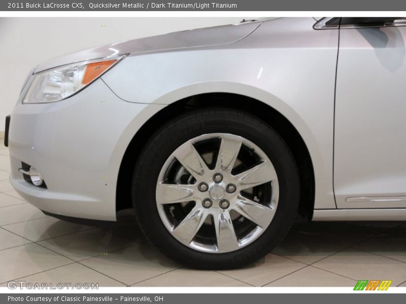 Quicksilver Metallic / Dark Titanium/Light Titanium 2011 Buick LaCrosse CXS