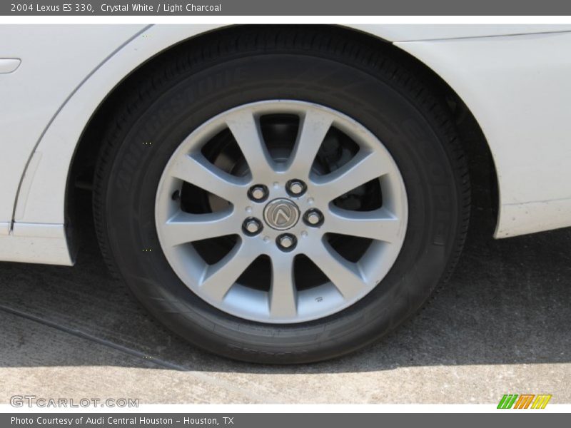 Crystal White / Light Charcoal 2004 Lexus ES 330