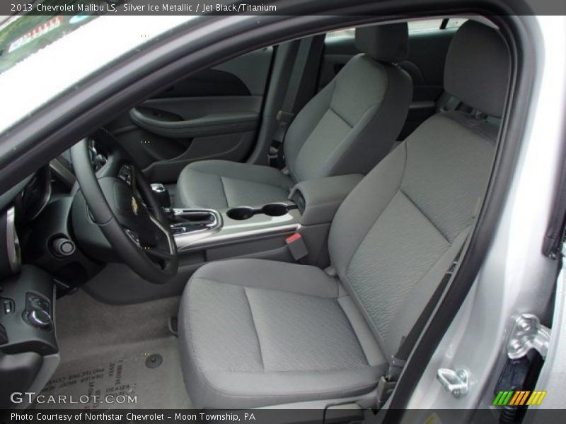 Silver Ice Metallic / Jet Black/Titanium 2013 Chevrolet Malibu LS