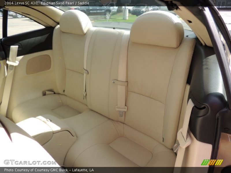 Egyptian Sand Pearl / Saddle 2004 Lexus SC 430
