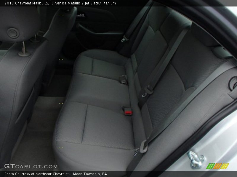 Silver Ice Metallic / Jet Black/Titanium 2013 Chevrolet Malibu LS