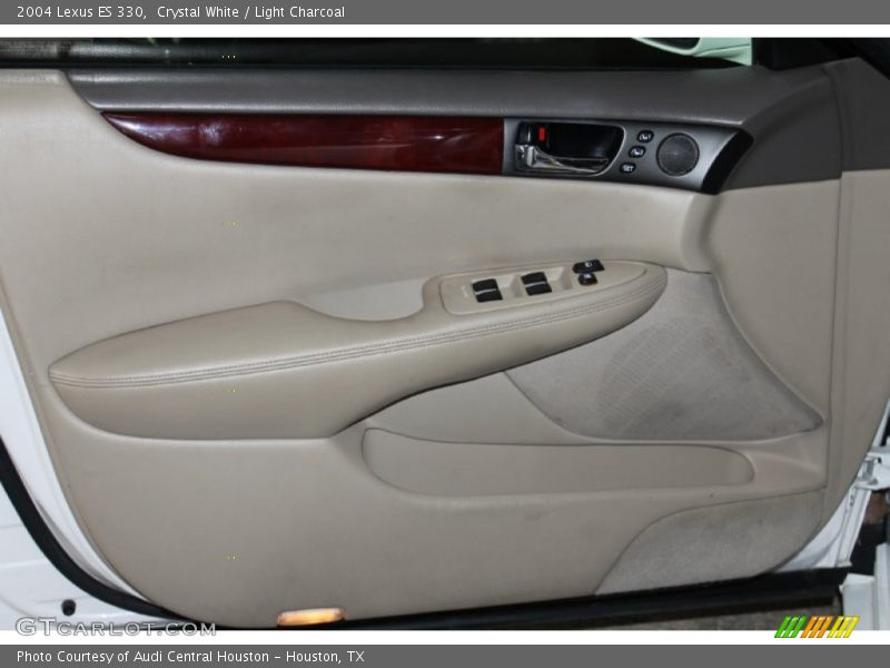 Crystal White / Light Charcoal 2004 Lexus ES 330