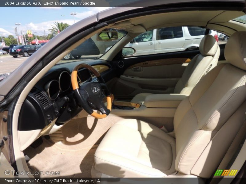 Egyptian Sand Pearl / Saddle 2004 Lexus SC 430
