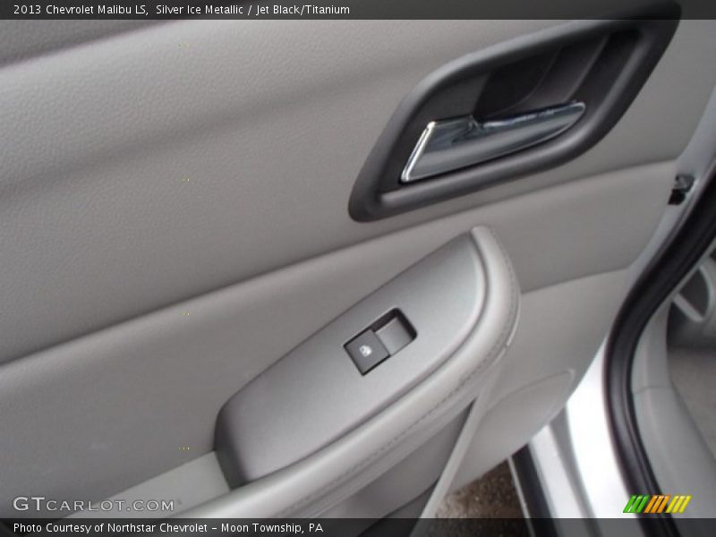 Silver Ice Metallic / Jet Black/Titanium 2013 Chevrolet Malibu LS