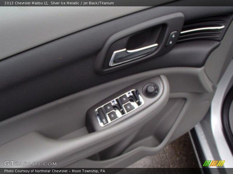Silver Ice Metallic / Jet Black/Titanium 2013 Chevrolet Malibu LS