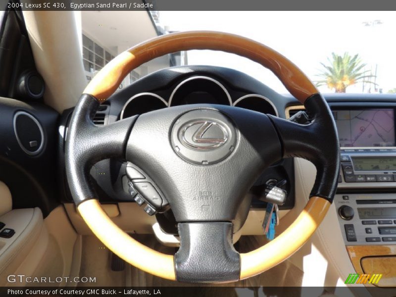 Egyptian Sand Pearl / Saddle 2004 Lexus SC 430