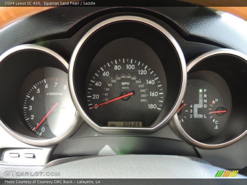 Egyptian Sand Pearl / Saddle 2004 Lexus SC 430