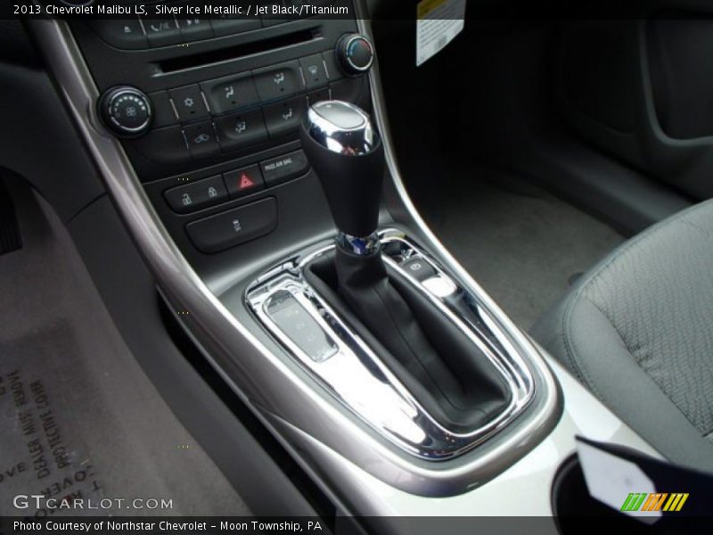 Silver Ice Metallic / Jet Black/Titanium 2013 Chevrolet Malibu LS