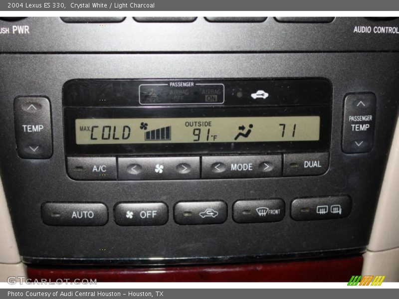 Crystal White / Light Charcoal 2004 Lexus ES 330