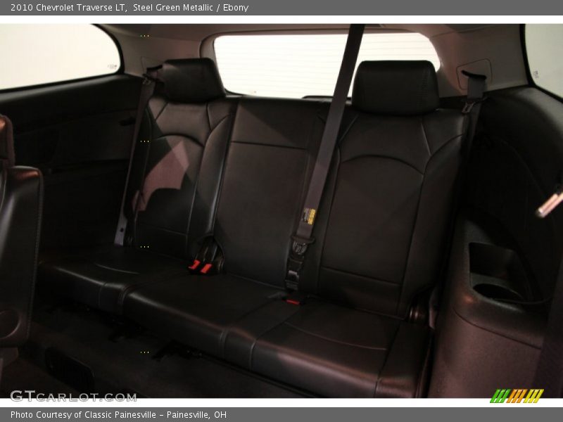 Steel Green Metallic / Ebony 2010 Chevrolet Traverse LT
