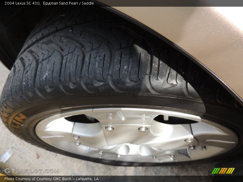 Egyptian Sand Pearl / Saddle 2004 Lexus SC 430