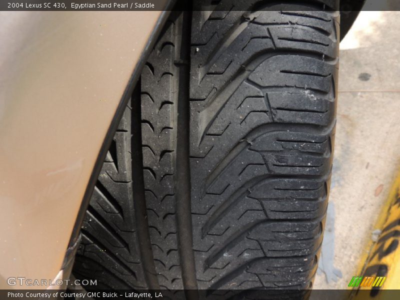 Egyptian Sand Pearl / Saddle 2004 Lexus SC 430