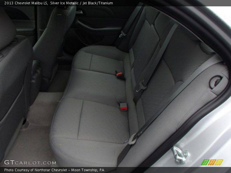 Silver Ice Metallic / Jet Black/Titanium 2013 Chevrolet Malibu LS