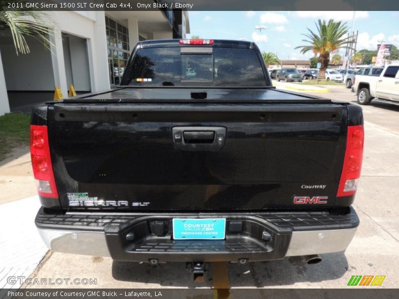 Onyx Black / Ebony 2011 GMC Sierra 1500 SLT Crew Cab 4x4