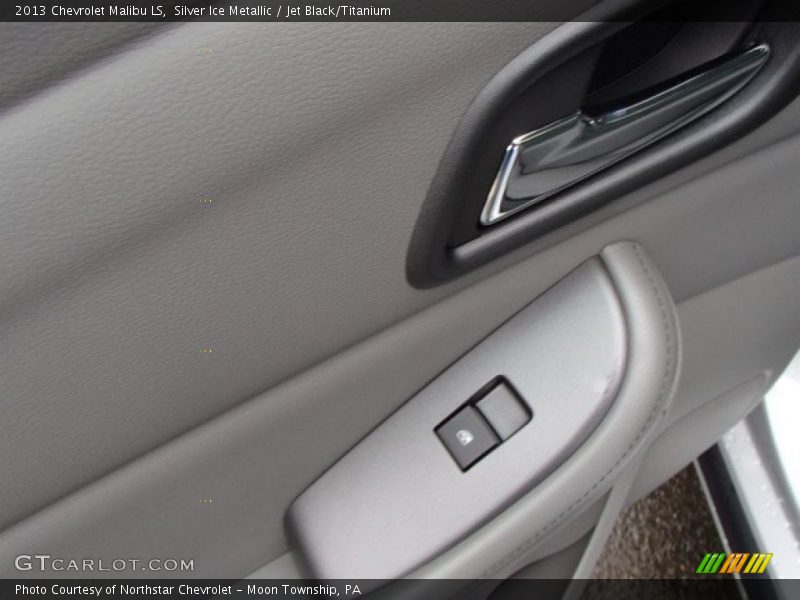 Silver Ice Metallic / Jet Black/Titanium 2013 Chevrolet Malibu LS
