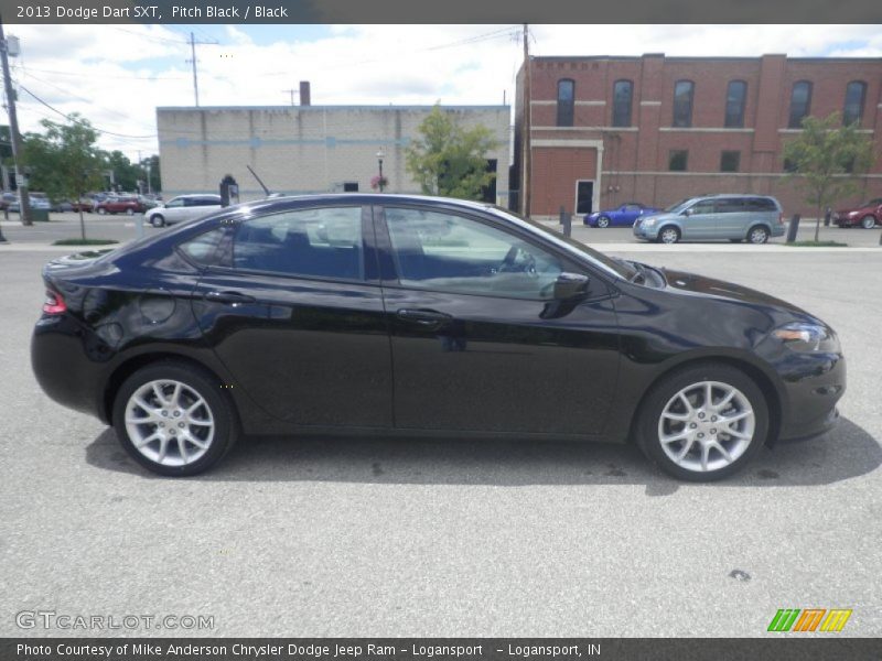 Pitch Black / Black 2013 Dodge Dart SXT