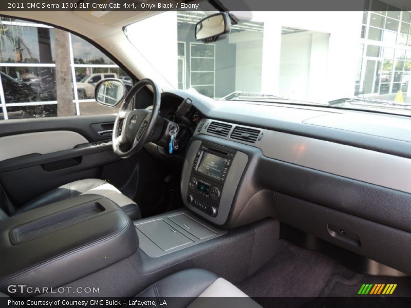 Onyx Black / Ebony 2011 GMC Sierra 1500 SLT Crew Cab 4x4