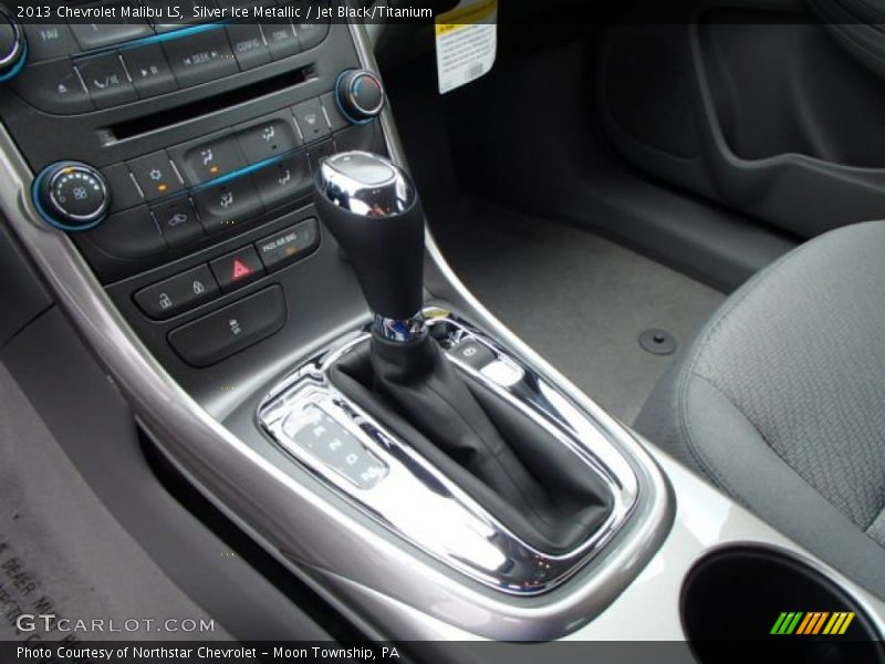 Silver Ice Metallic / Jet Black/Titanium 2013 Chevrolet Malibu LS
