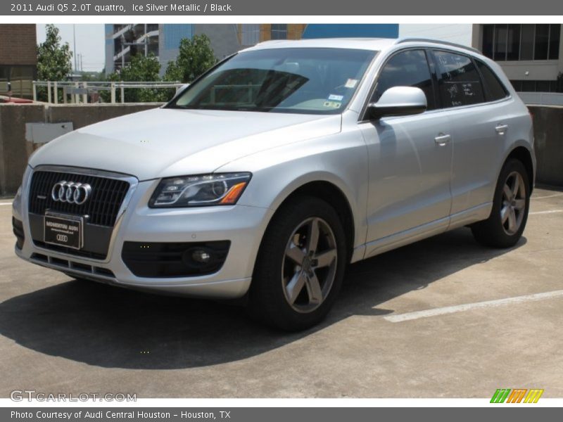 Ice Silver Metallic / Black 2011 Audi Q5 2.0T quattro