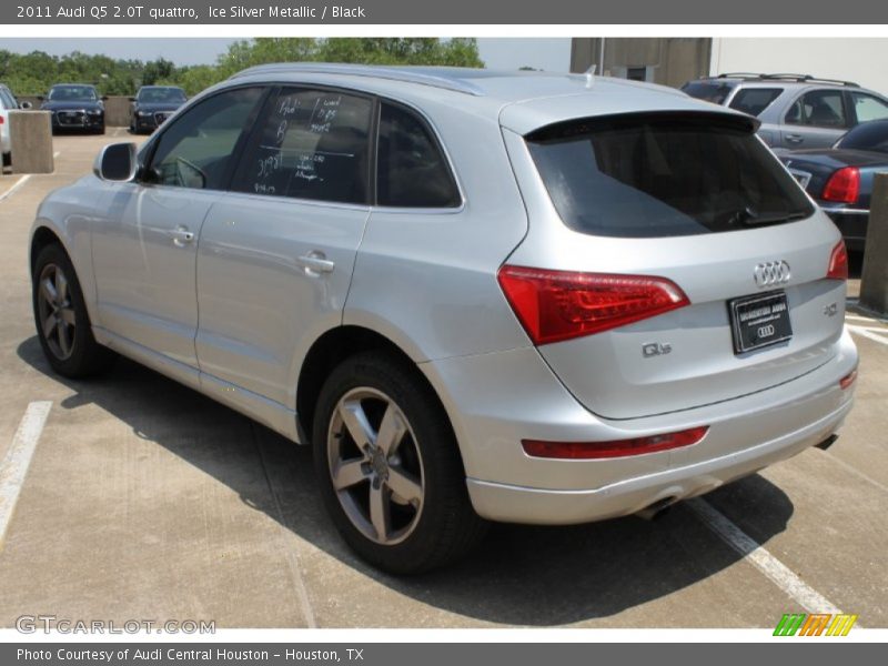 Ice Silver Metallic / Black 2011 Audi Q5 2.0T quattro