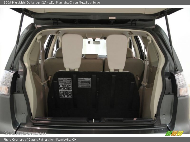 Manitoba Green Metallic / Beige 2009 Mitsubishi Outlander XLS 4WD
