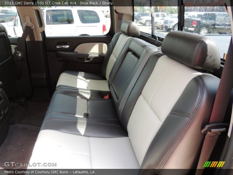 Onyx Black / Ebony 2011 GMC Sierra 1500 SLT Crew Cab 4x4