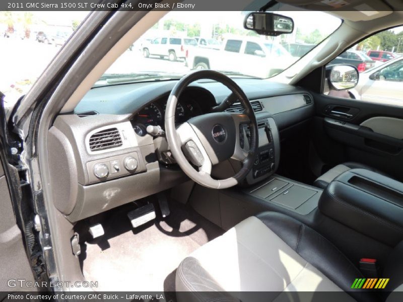 Onyx Black / Ebony 2011 GMC Sierra 1500 SLT Crew Cab 4x4