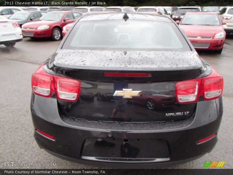 Black Granite Metallic / Jet Black 2013 Chevrolet Malibu LT