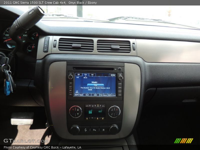 Onyx Black / Ebony 2011 GMC Sierra 1500 SLT Crew Cab 4x4