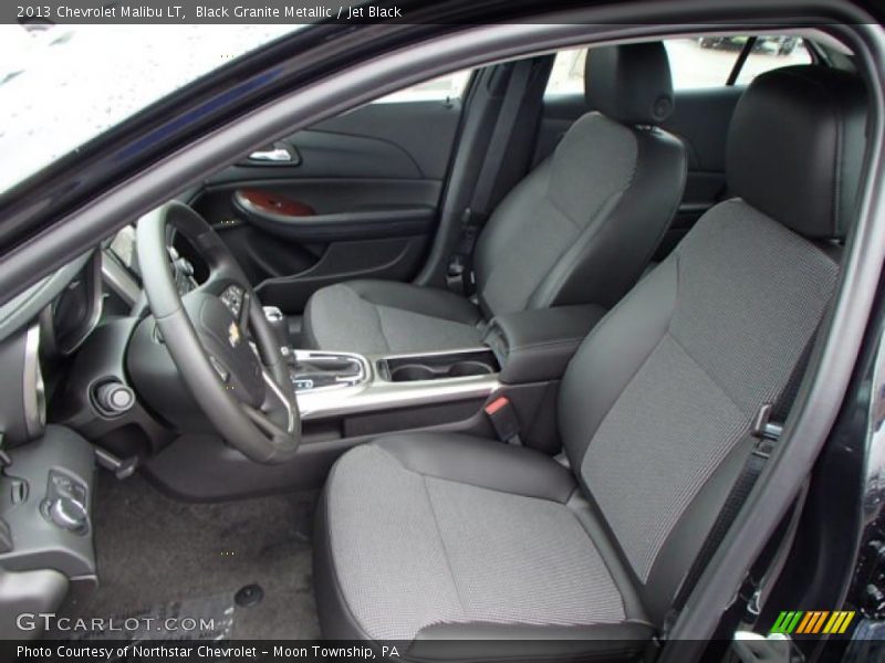 Black Granite Metallic / Jet Black 2013 Chevrolet Malibu LT