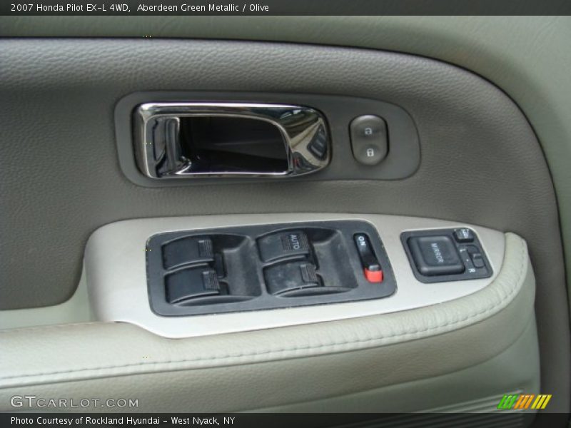Aberdeen Green Metallic / Olive 2007 Honda Pilot EX-L 4WD