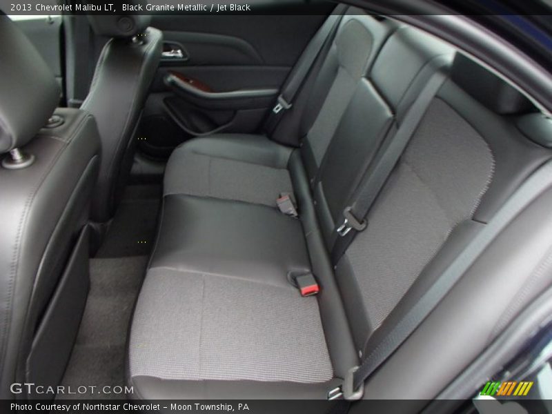 Black Granite Metallic / Jet Black 2013 Chevrolet Malibu LT