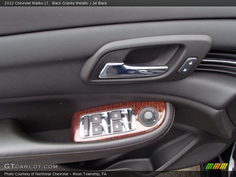 Black Granite Metallic / Jet Black 2013 Chevrolet Malibu LT