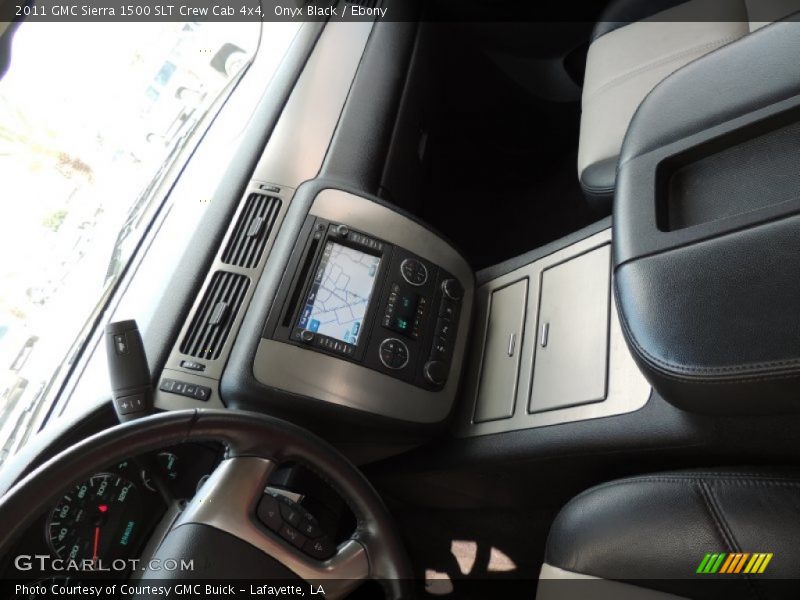 Onyx Black / Ebony 2011 GMC Sierra 1500 SLT Crew Cab 4x4